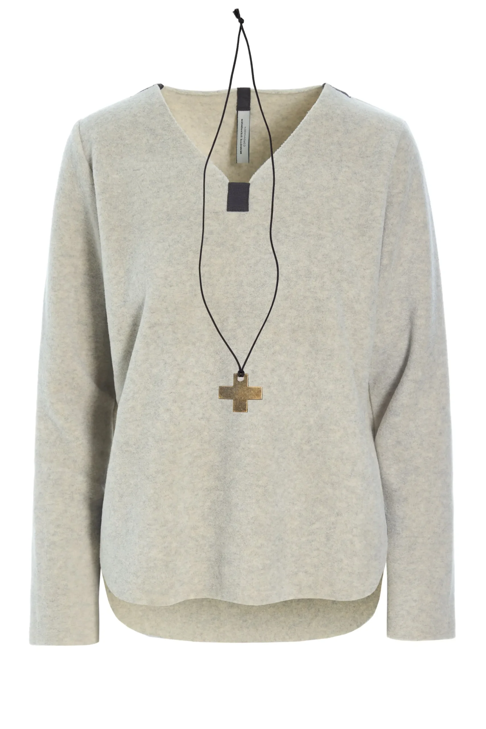 Cheap BLUSE M/ HALSKETTE | 1362 Damen Pullovers