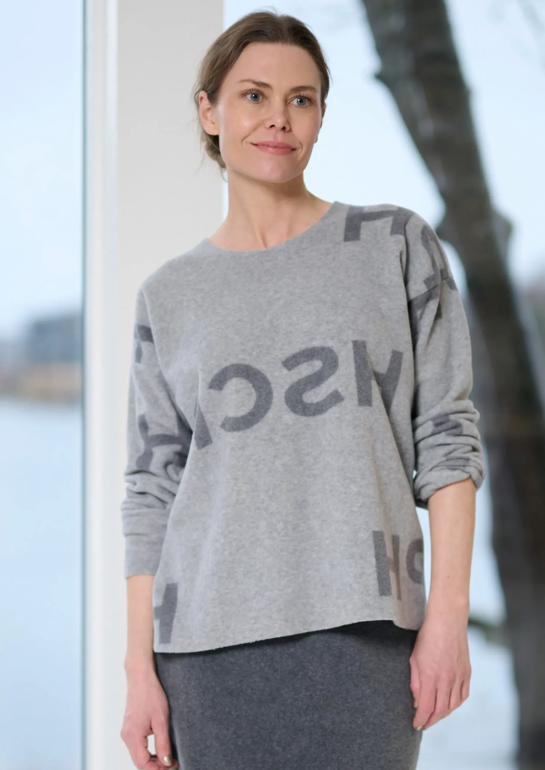 Cheap BLUSE RUNDER AUSSCHNITT | 1359P Damen Pullovers