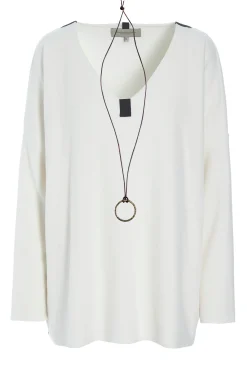 Fashion BLUSE V-AUSSCHNITT | 1336 Damen Pullovers