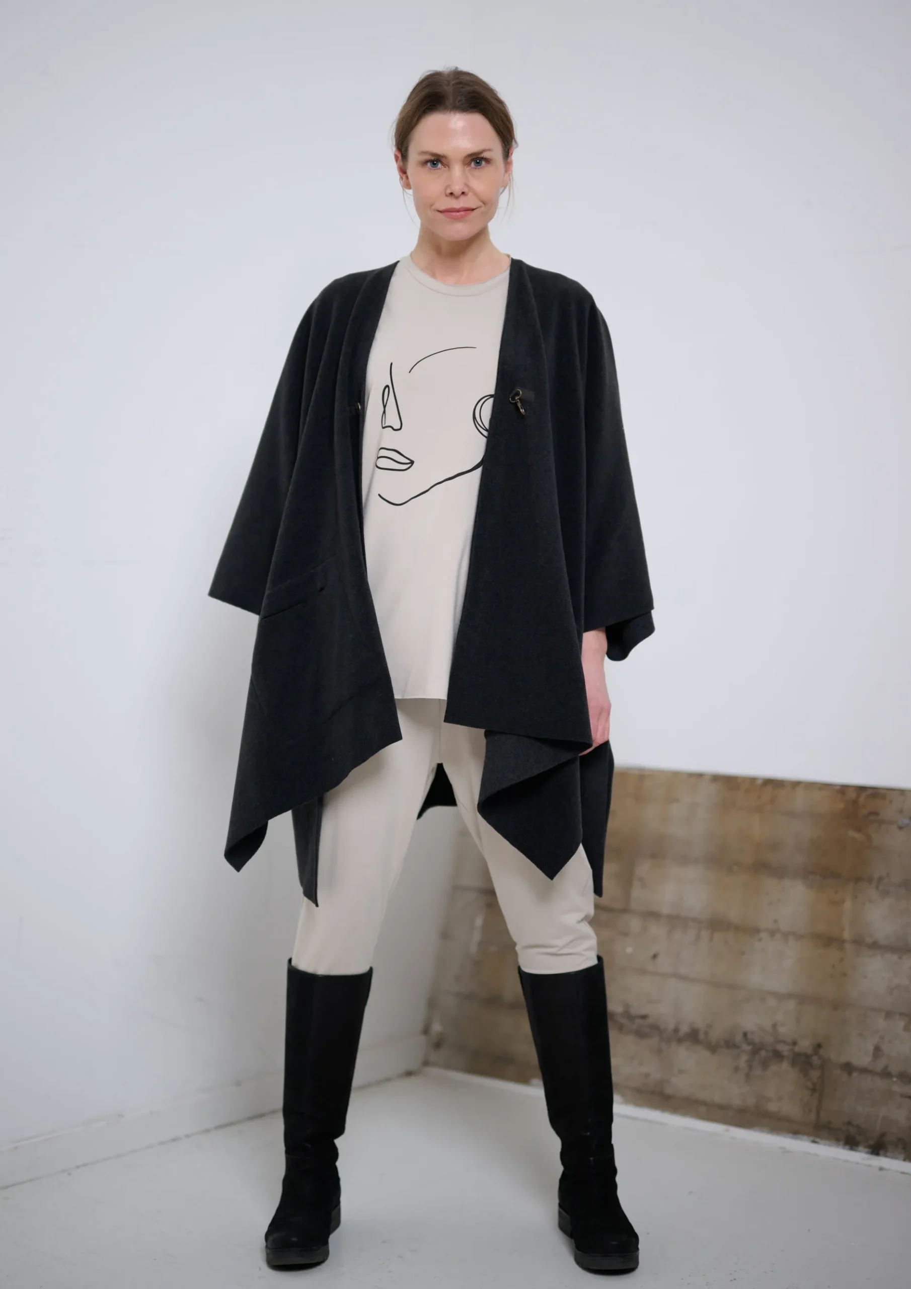 Cheap CAPE | 4120 Damen Poncho