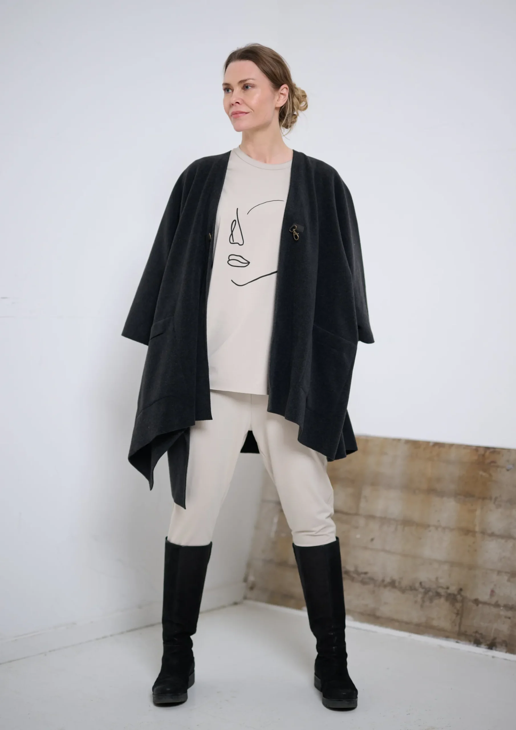 Cheap CAPE | 4120 Damen Poncho