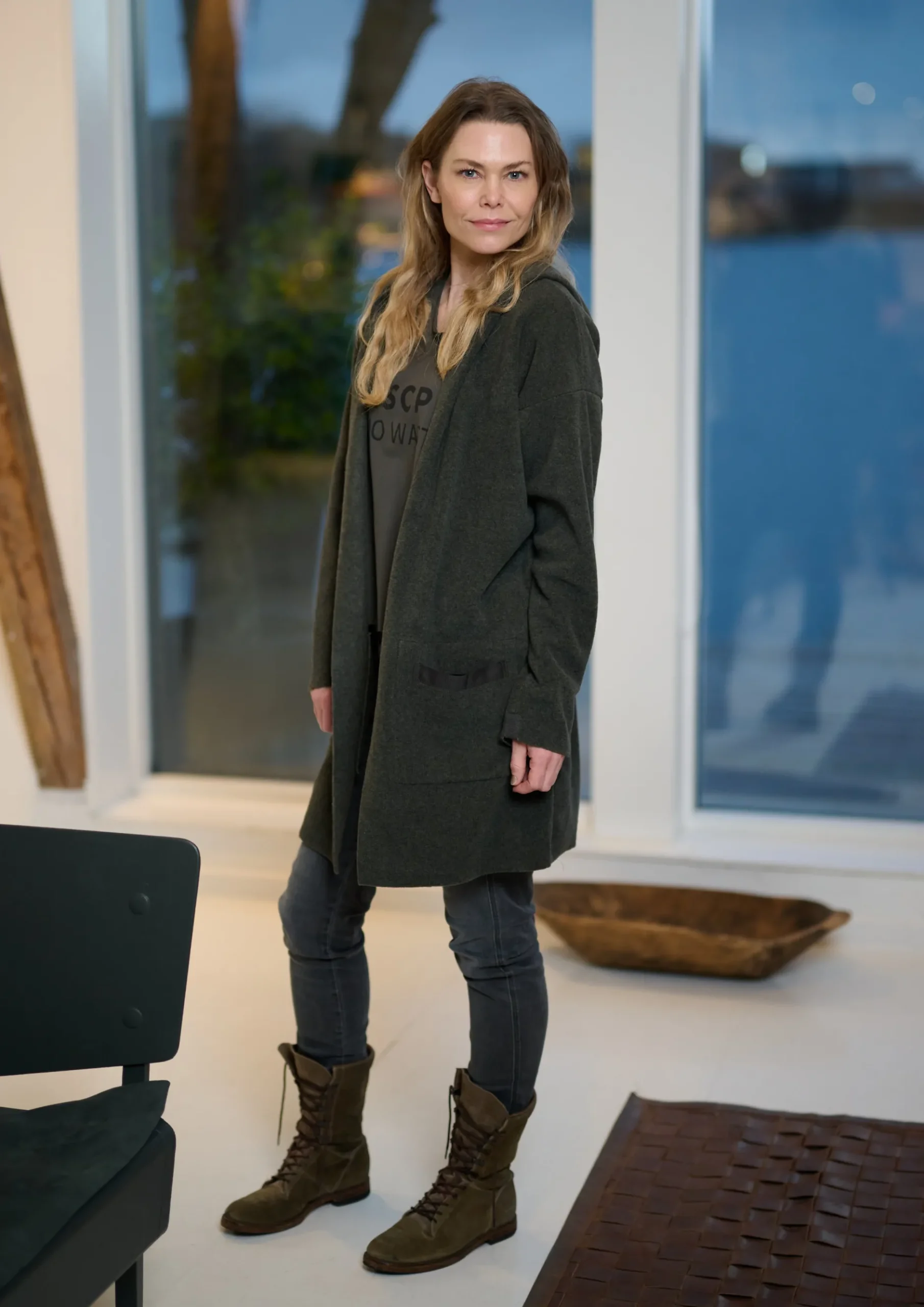 Clearance CARDIGAN MIT KAPUZE | 7118 Damen Strickjacken