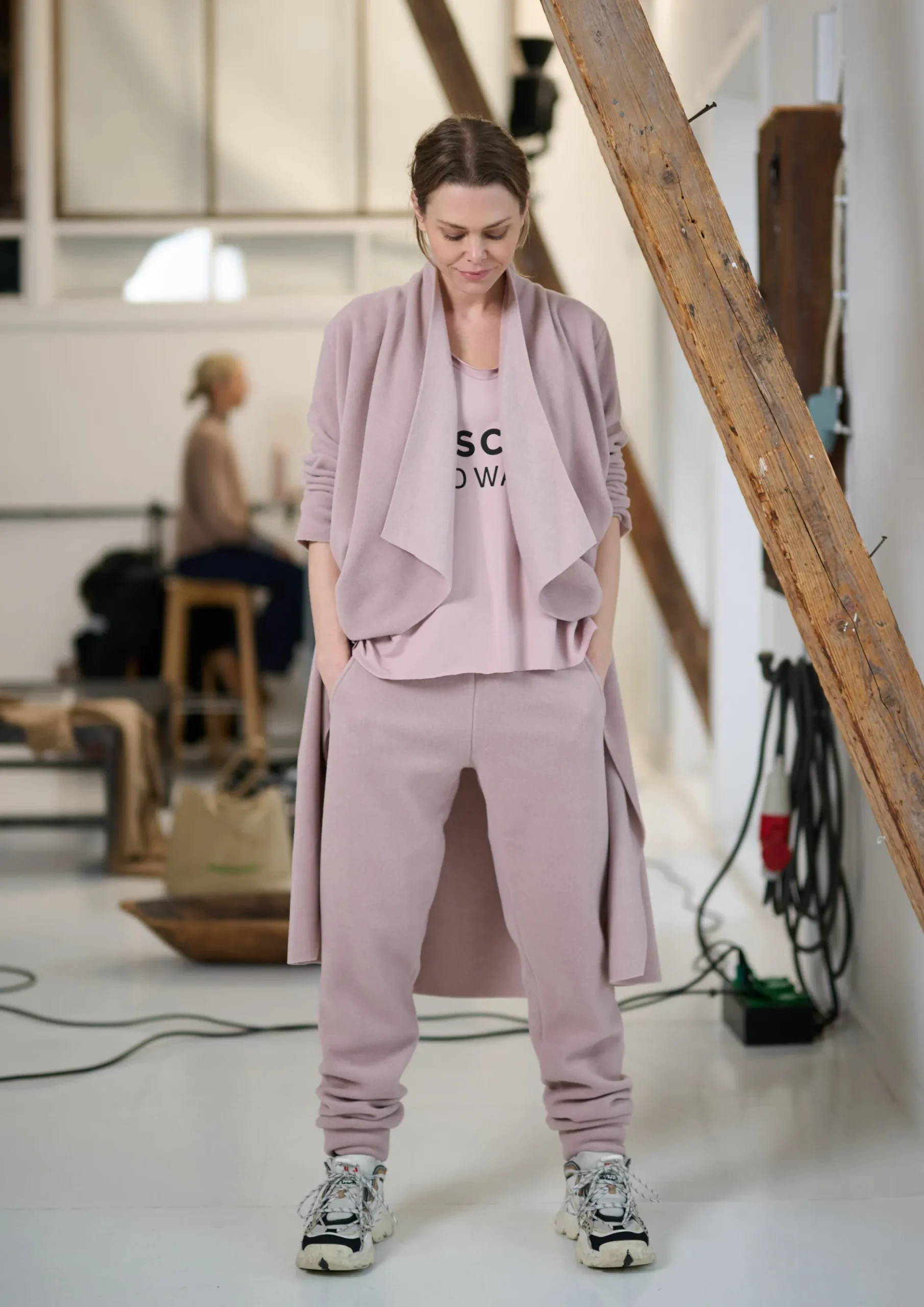 Discount LANGE CARDIGAN M/ WASSERFALL | 7131 Damen Strickjacken