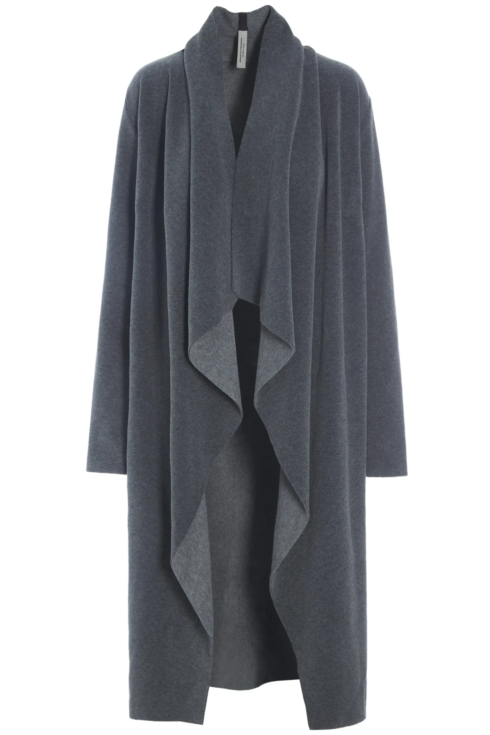 Shop LANGE CARDIGAN M/ WASSERFALL | 7131 Damen Strickjacken