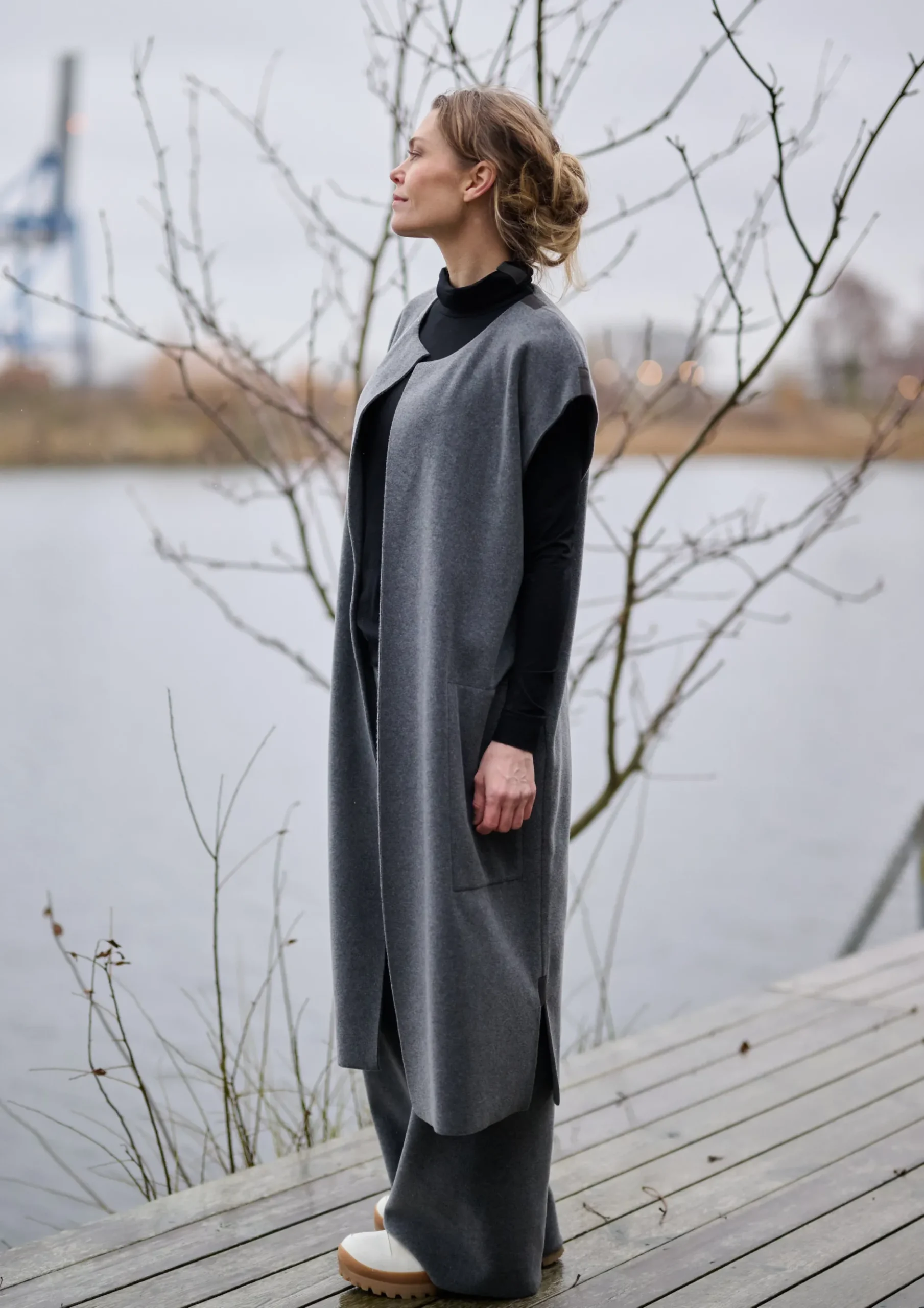 Best LANGE WESTE | 7169 Damen Westen
