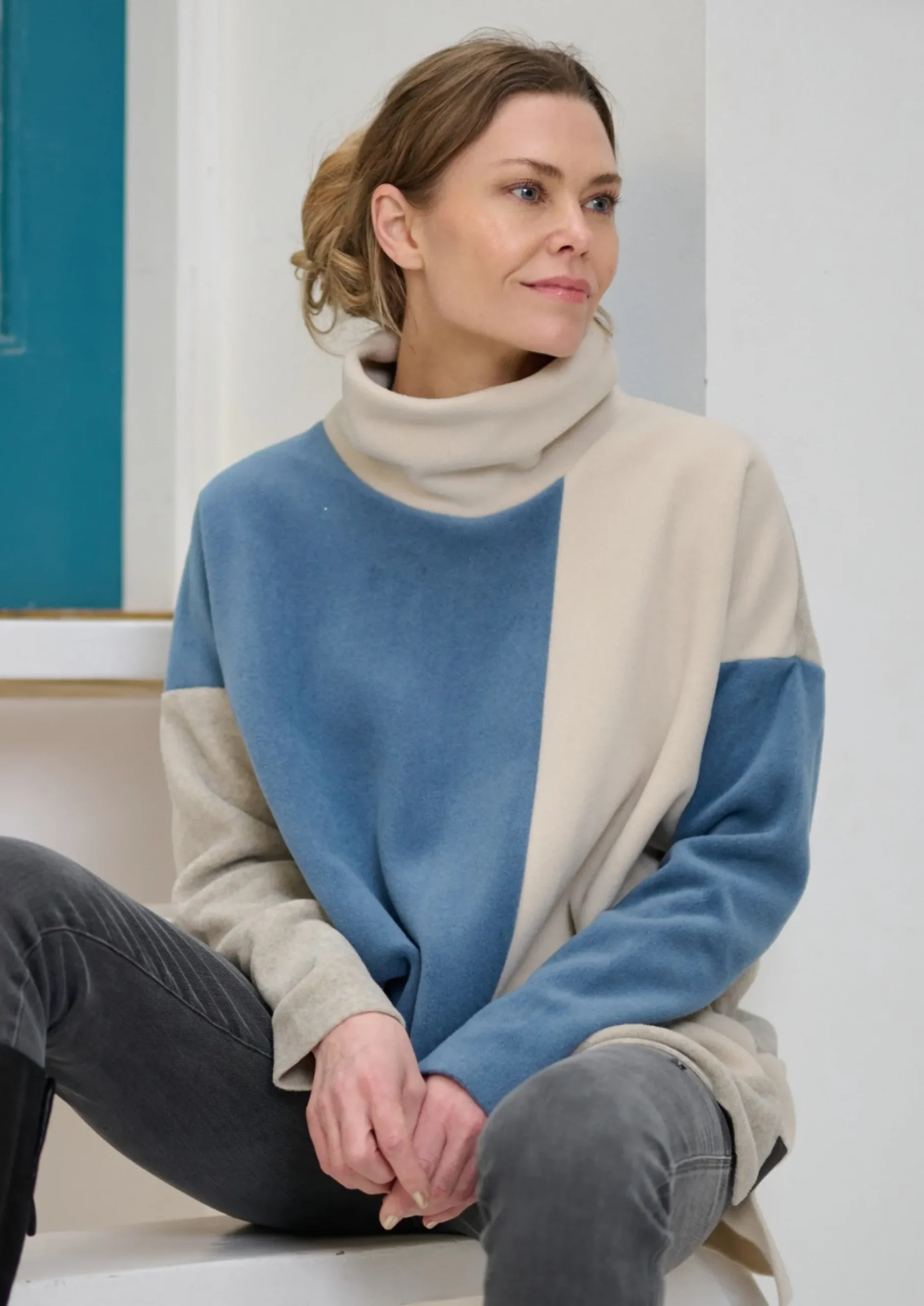 Sale PULLOVER PATCH | 1380 Damen Pullovers