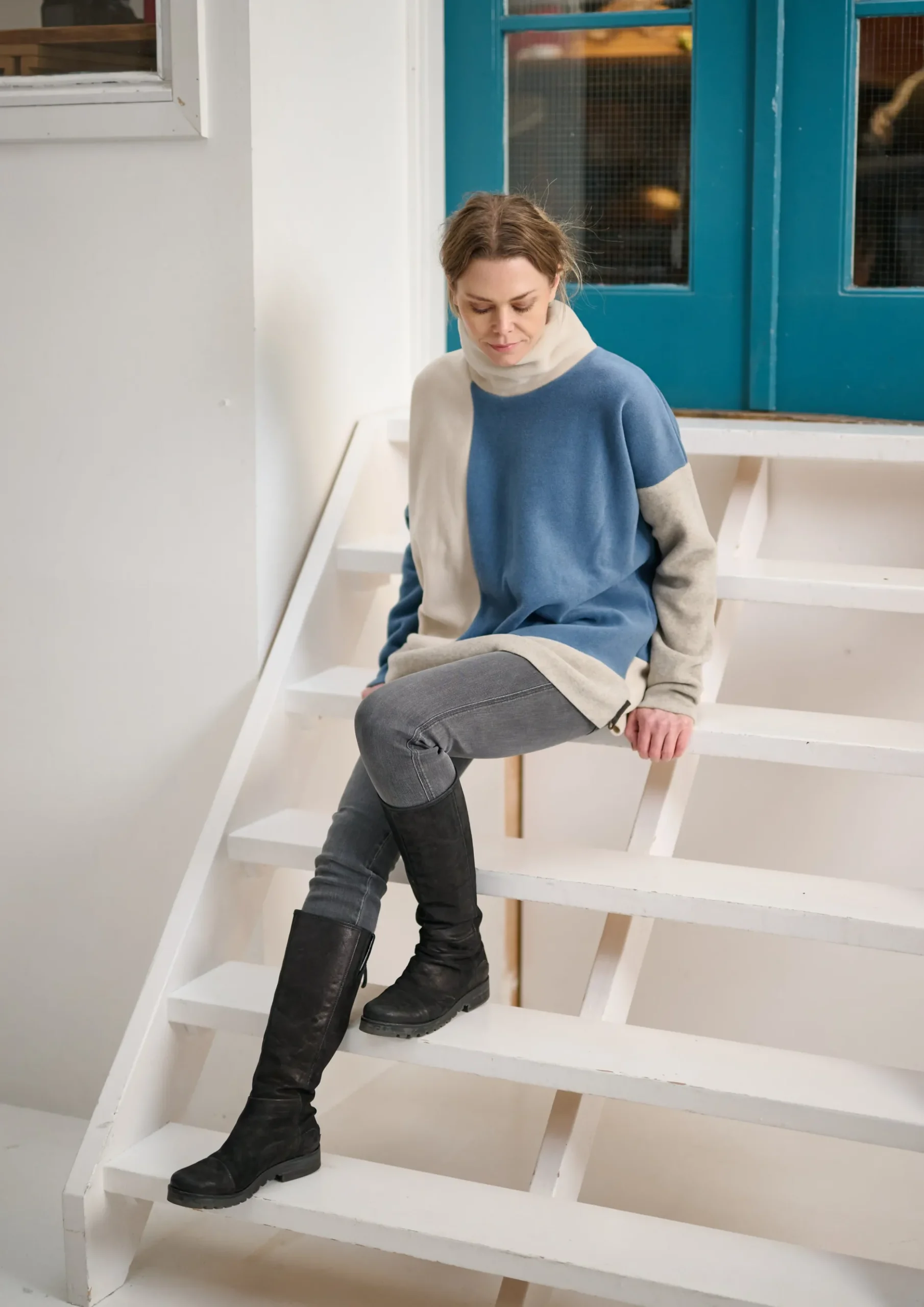 Sale PULLOVER PATCH | 1380 Damen Pullovers