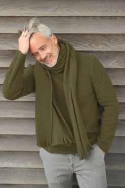 Store SCHAL M/ FRANSEN | 1006 Herren Schals