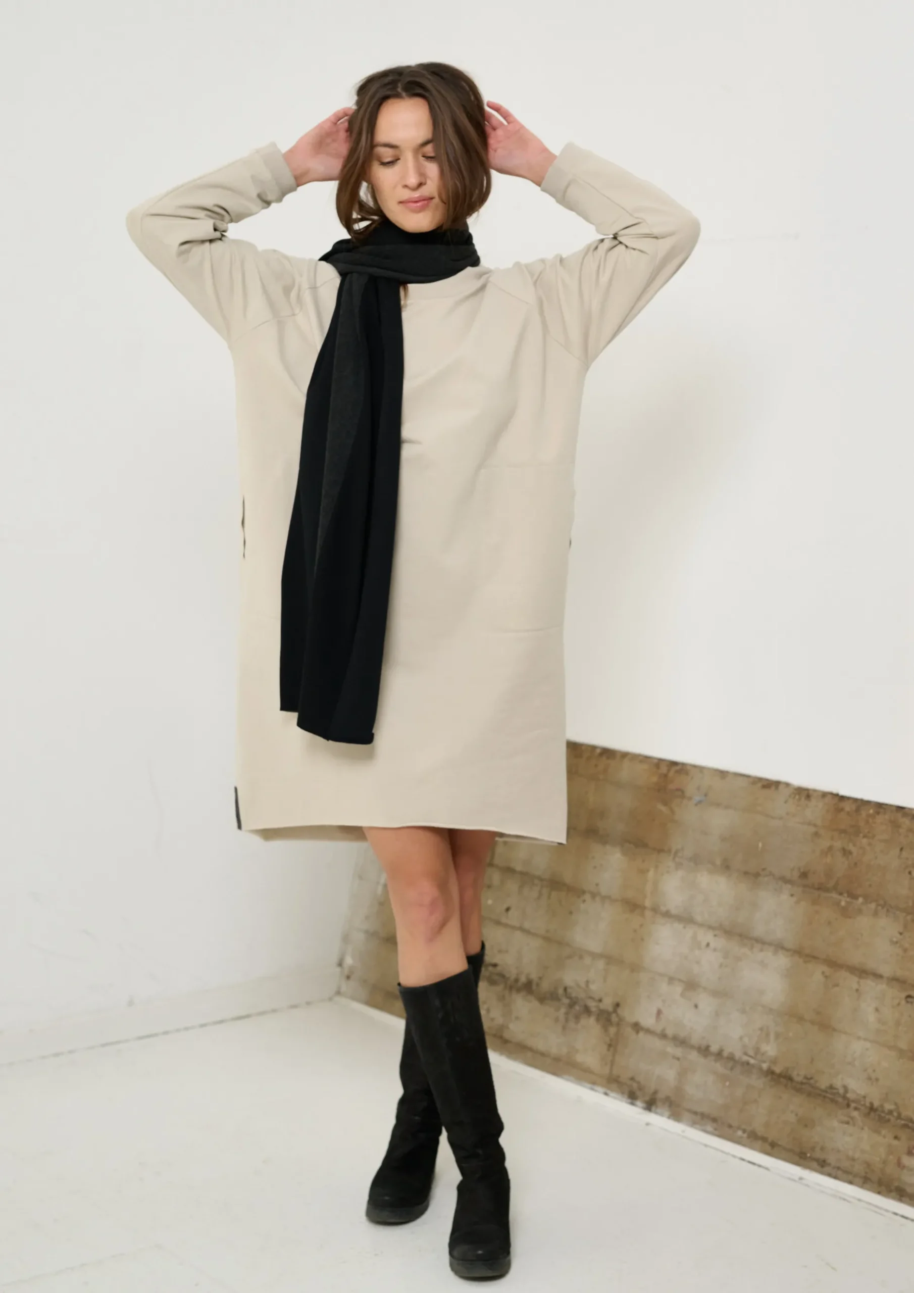 Cheap SWEAT KLEID | 73004 Damen Kleider