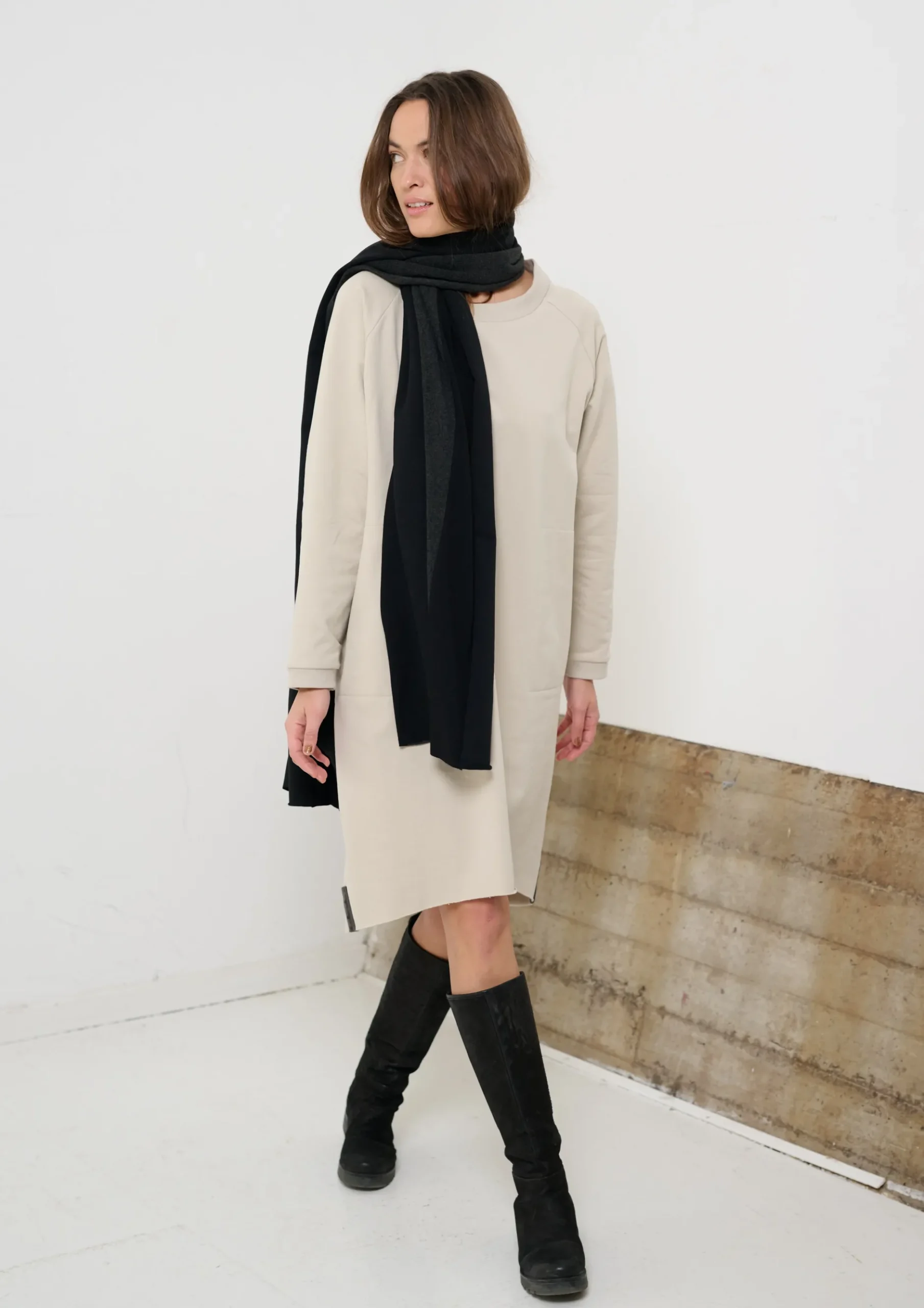 Cheap SWEAT KLEID | 73004 Damen Kleider
